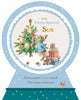 Peter Rabbit with Snow Globe Design Extra Special Son Christmas Card
