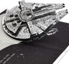 Star Wars Millennium Falcon 3D Pop-Up Any Occasion Birthday Fathers Day Card