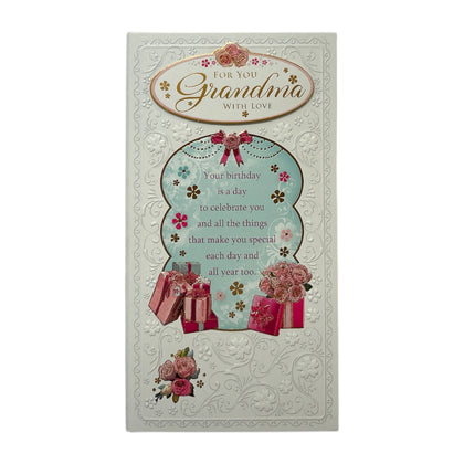 For Grandma Birthday Wishes Soft Whispers Card