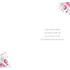 Floral Design Engagement Congratulations Card