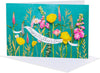 Floral Photographic Design Open Mother's Day Card