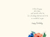 Flowers Butterflies Design Someone Special Birthday Card