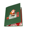 Merry Santa Christmas Money Gift Pop Up Card