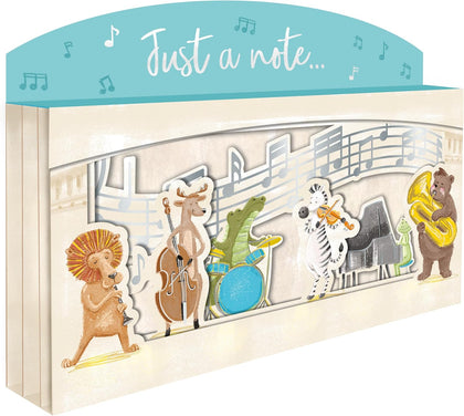 Spectacular 3D Just A Note... Any Occasion Greeting Card