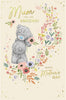 Bear Holding Flower Amazing Mum Mother's Day Card
