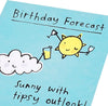 Benny Forecast Weather Design Birthday Card