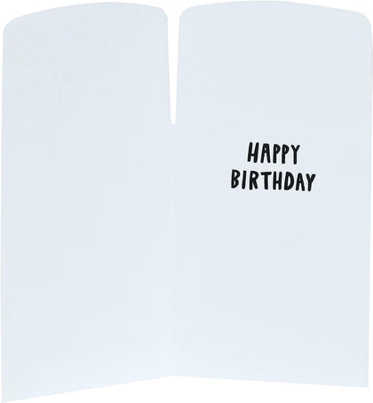 Humorous Bus Design 50th Funny Birthday Card
