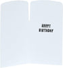 Humorous Bus Design 50th Funny Birthday Card