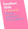 5* Design Wife Valentine's Day Card