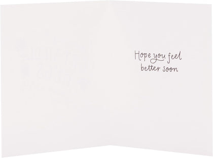 Hugs Design Get Well Soon Card