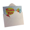 Pack of 20 Boys Pirate Thank You Cards
