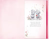 Bears Hugging Beautiful Girlfriend Luxury Handmade Valentine's Day Card