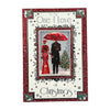To The One I Love Lovely Couple With Snowy Scene Design Christmas Card