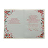 For Mum Lovely Verse Birds on Tree Design Birthday Card