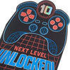 Level Unlocked Gaming Design 10th Birthday Card
