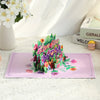 Purple Petals for MOM 3D Pop Up Mother's Day Card