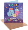 Kawaii Smile Fun Design Kid's Birthday Card