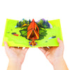 Forest Retreat Adventure Pop Up Greeting Card