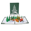 Merry Christmas Tree 3D Pop Up Holiday Card