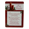 In Loving Memory of a Dear Grandma Christmas Graveside Keepsake Card