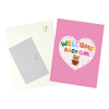 Bundle of Joy Welcome Baby Girl Pop Up Card