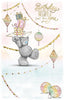 Bear Balancing Gifts Just For You Birthday Card