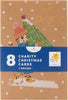 Box of 8 Festive Tiger Marie Curie Charity Christmas Cards
