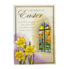 Light Of The World Blessing At Easter Greeting Open Card