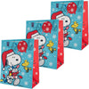 Snoopy & Woodstock 3 Pack Large Christmas Gift Bags