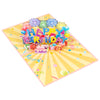 Balloons & Bliss Colorful 3D Pop Up Birthday Card