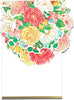 Half‑Masked Floral Bloom 3D Pop Up Greeting Card