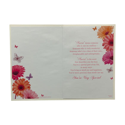 For Someone Special Heartfelt Sentimental Verses Open Greeting Card