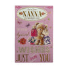 For a Dear Nanna Teddy With Envelope Design Mother's Day Card