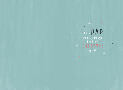 Cosy Design Dad Christmas Card