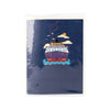 Ocean Escape 3D Cruise Ship Pop Up Greeting Card
