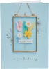 Framed Floral Design Birthday Card