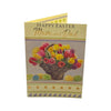For Mum And Dad Bucket of Flowers And Eggs Design Easter Card