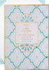 Intricate Traditional Floral Design Son Birthday Card