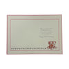 Daughter & Son-in-law Cute Teddies In Pink Heart Anniversary Card