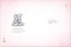 Bears By Tree Trunk Girlfriend Luxury Boxed Handmade Valentine's Day Card