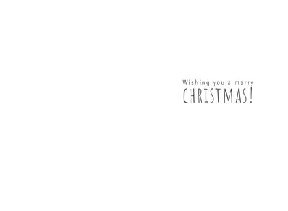 Birds Design Lovely Grandma Christmas Card