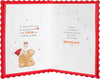Forever Friends Mistletoe Kiss Design Luxury Boxed One I Love Christmas Card