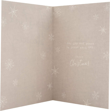 pack of 6 Christmas Blessing Medium Card 