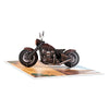 Road Rebel 3D Motorcycle Greeting Card