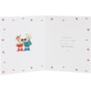 Boofles With Presents Grandma and Grandad Christmas Card