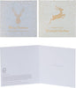 Multipack of 10 Snowman Festive Fun Design Charity Christmas Cards with Envelopes