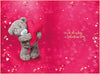 Bear Holding Red Heart Boyfriend Keepsake 3D Valentine's Day Card