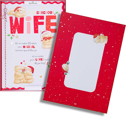 Forever Friends Festive Romance Design Luxury Boxed Wife Christmas Card