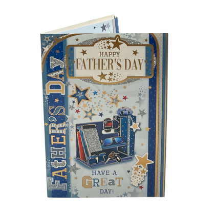 Men's Accessories Design Open Father's Day Card
