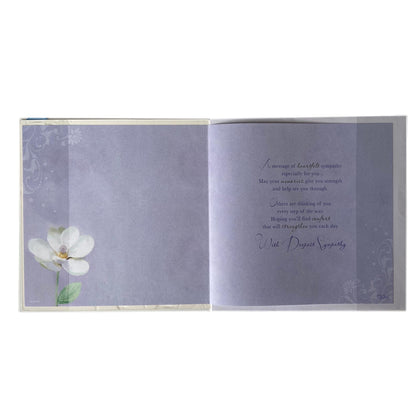 From All Of Us Sympathy Card With Keepsake